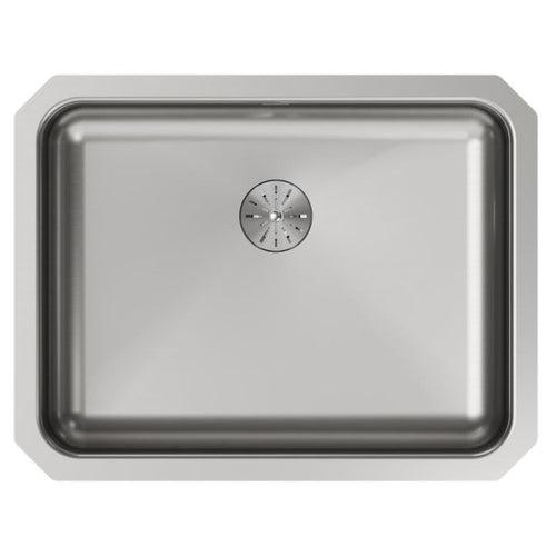 Lustertone™ Classic Single Bowl Kitchen Sink, Under Mount, ADA, 23-1/2 x 18-1/4 in, 5-3/8 in Bowl Depth, 18 ga Lustrous Satin Steel, Stainless - gvqpylnsylnqwsgx57vr_x500.jpg