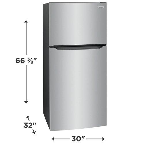 Frigidaire 30 in. 20 cu. ft. Top Freezer Refrigerator in Stainless Steel - gw2292hq9hewenq4ubln_x500.jpg