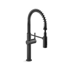 Crue™ Kitchen Faucet, Deck Mount, ADA, 1 Lever Handle, 1-Hole, Matte Black - gxqzjqynhboozl8myznw_x500.jpg