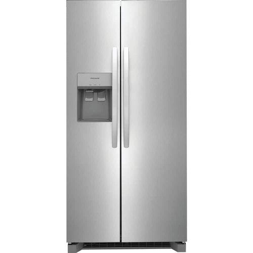 33 in. 22.3 cu. ft. Side by Side Refrigerator in Stainless Steel, Standard Depth - gzb9spsyruralrdmzjhv_x500.jpg