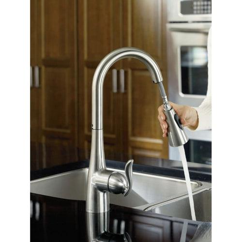 Arbor Single Handle Pulldown Spray Kitchen Faucet with Reflex Technology - h2hqeoqkunxkjz8f41vh_x500.jpg