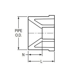 Bushing, 2-1/2 x 1/2 in, Socket x Spigot, SCH 40/STD, PVC - h7f1ecxkxssqcgbexb2v_x500.jpg