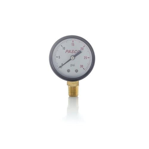 Pressure Gauge, 2 in Dia Dial, 0 to 30 psi, 1/4 in MNPT Bottom Connection - h8ggxopussg2v5thc996_x500.jpg