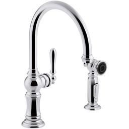 Artifacts 1.5 GPM Single Hole Kitchen Faucet - Includes Side Spray - h8qxlnhrdfmmhbpd2zt9_800x500@2x.jpg