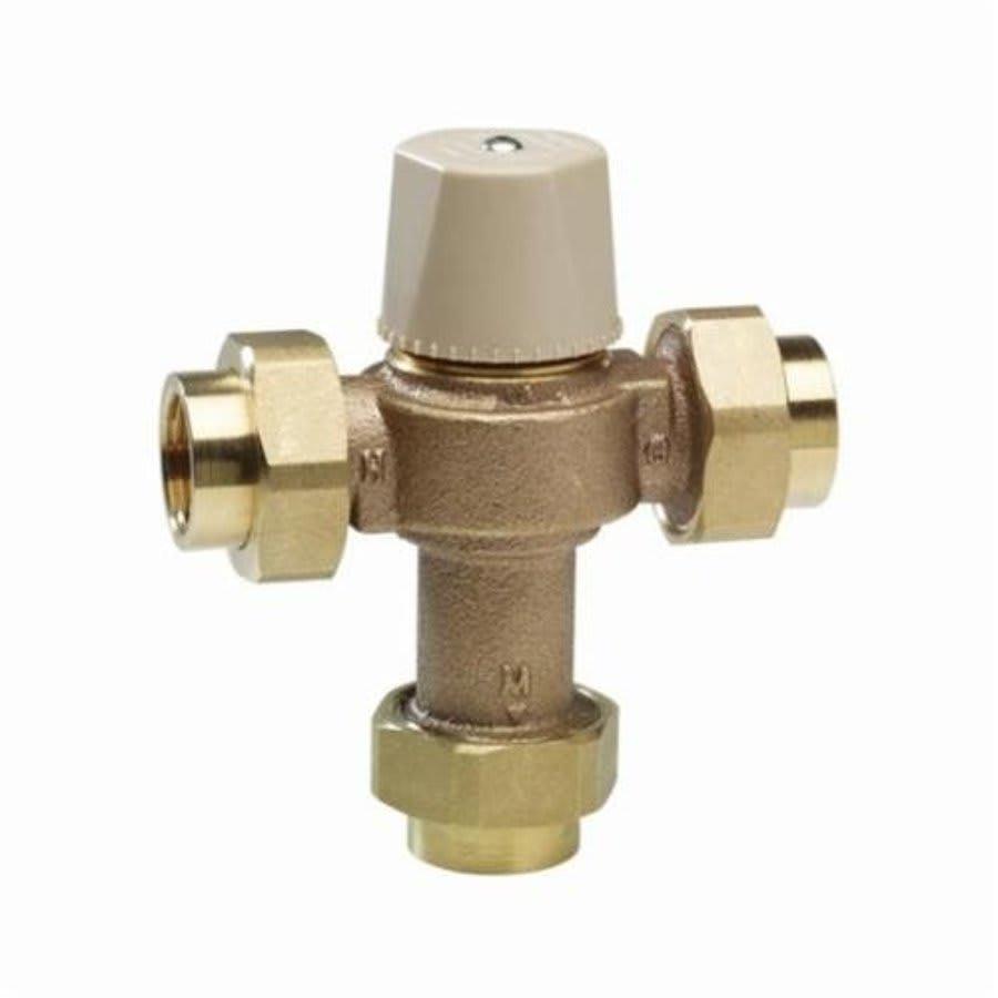 LFMMV Mixing Valve, 1/2 in, Union FNPT, Bronze, Rough Bronze - havggirjojpbq5ppuozt_800x500@2x.jpg