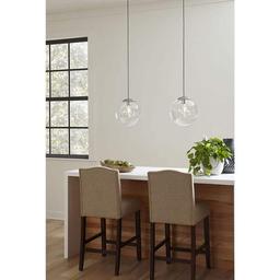 Atwell 1-Light Brushed Nickel Clear Glass Globe Modern Medium Pendant Hanging Light - hh2e3u4gzonifkytdv8l_x500.jpg