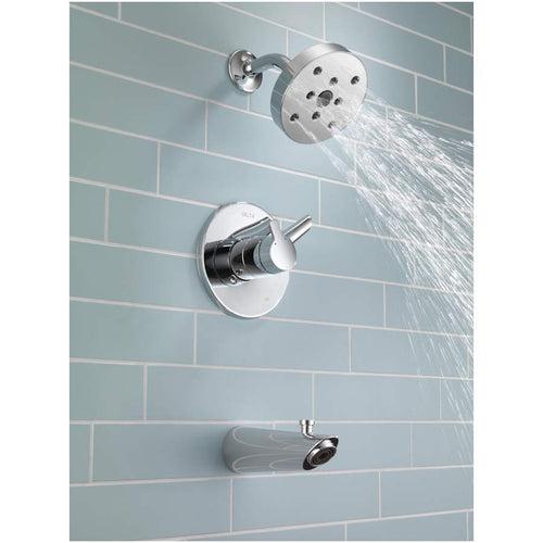 1.75 GPM Contemporary 5-3/4" Wide Single Function Shower Head with H2Okinetic Technology - Limited Lifetime Warranty - higzqc840hre8hsii1nb_x500.jpg