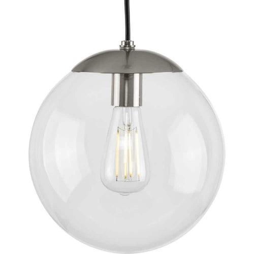 Atwell 1-Light Brushed Nickel Clear Glass Globe Modern Medium Pendant Hanging Light - hlwjnnh1pxoqqr9he0it_x500.jpg