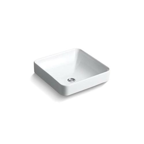 Vox® Vessel Mount Lavatory Sink, ADA, 16-1/4 x 16-1/4 x 6-3/4 in, Vitreous China, White - hnfnlkvf47x1pr7g1oyo_x500.jpg