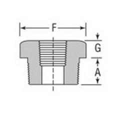 Hex Head Bushing, 1-1/2 x 1-1/4 in, MNPT X FNPT, SCH 80/XH, Forged Steel, 3000 lb - hp1mms27cpqefbpjh7nm_x500.jpg