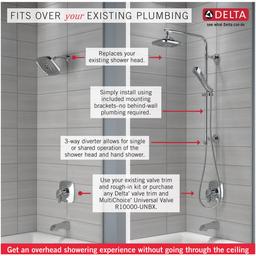 Emerge 26" Angular Shower Column with Hose and Integrated Diverter - Less Shower Head and Hand Shower - hp3pthtcq28qha26quf4_x500.jpg