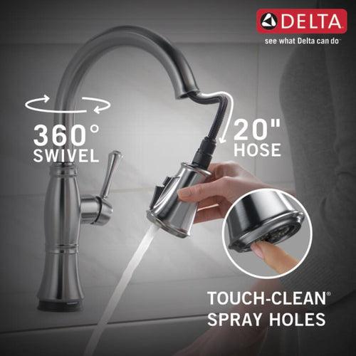 Cassidy Pull-Down Kitchen Faucet with On/Off Touch Activation and Magnetic Docking Spray Head and ShieldSpray - Includes Lifetime Warranty - hp4tn6qjexuuffvb4twt_x500.jpg