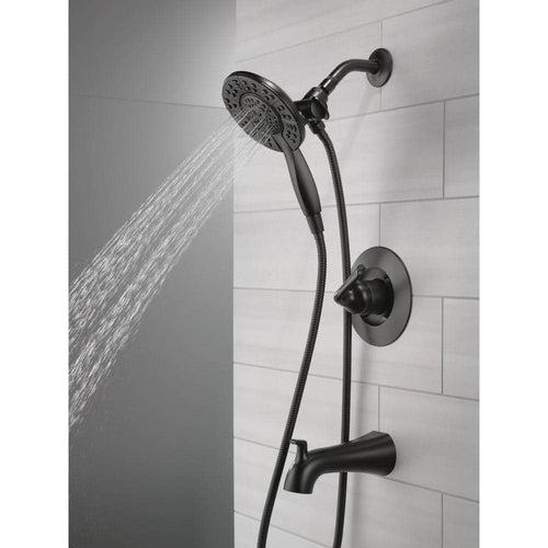 Arvo In2ition 2-in-1 Rough Included Single-Handle 4-Spray Tub and Shower Faucet 1.75 GPM in Matte Black Valve Included - hsdk6qpue8g8sgf7pt8z_x500.jpg