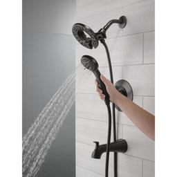 Arvo In2ition 2-in-1 Rough Included Single-Handle 4-Spray Tub and Shower Faucet 1.75 GPM in Matte Black Valve Included - hsi0bpbkoskkuf4gxnai_x500.jpg