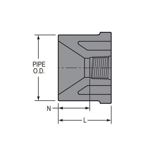 Bushing, 1-1/2 x 1/2 in, Spigot x FNPT, SCH 80/XH, PVC - hul0affr6irlvsizlq9o_x500.jpg