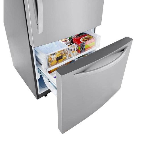 33 in. W 26 cu. ft. Bottom Freezer Refrigerator w/ Multi-Air Flow and Smart Cooling in PrintProof Stainless Steel - hvqlz93ufvebjzlqjb31_x500.jpg