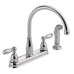 Foundations 2-Handle Standard Kitchen Faucet with Side Sprayer in Chrome - hwdeytzyjodju1xetsyk_800x500@2x.jpg