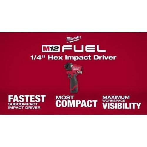 M12 FUEL™ Brushless Compact Impact Driver, 1/4 in, Drive Hex Drive, 0 to 4000 ipm, 12 V - hzjbobji5h0sqnothhg1_x500.jpg