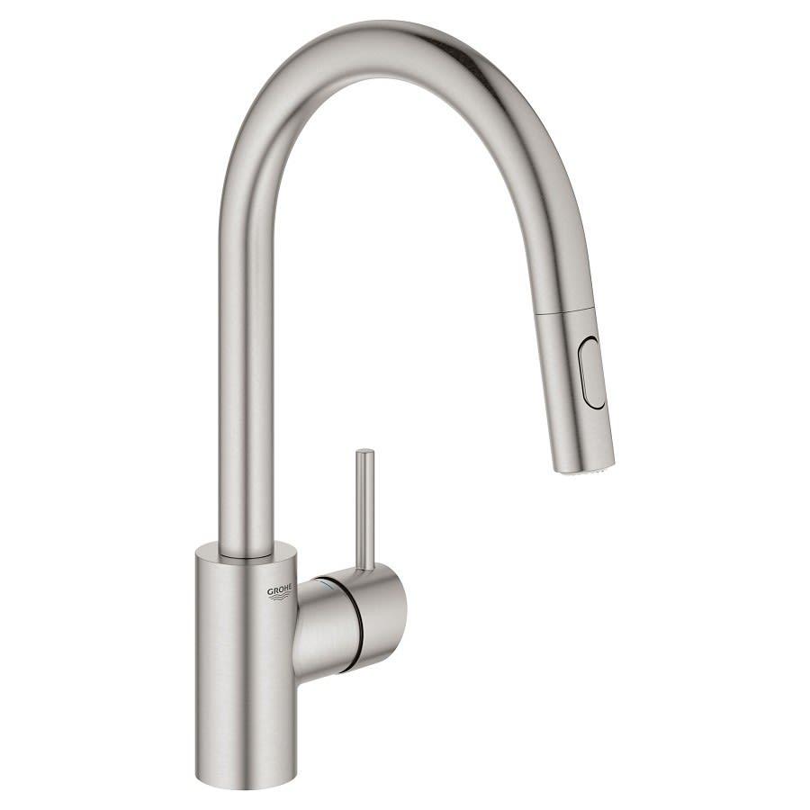 Concetto™ Kitchen Faucet, Deck Mount, ADA, 1 Lever Handle, 1-Hole, SuperSteel - hzqtmx7bolpnb4uaijwm_800x500@2x.jpg