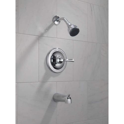 Foundations Single-Handle 1-Spray Tub and Shower Faucet in Chrome (Valve Included) - i4idhulctesth8e2l8y0_x500.jpg