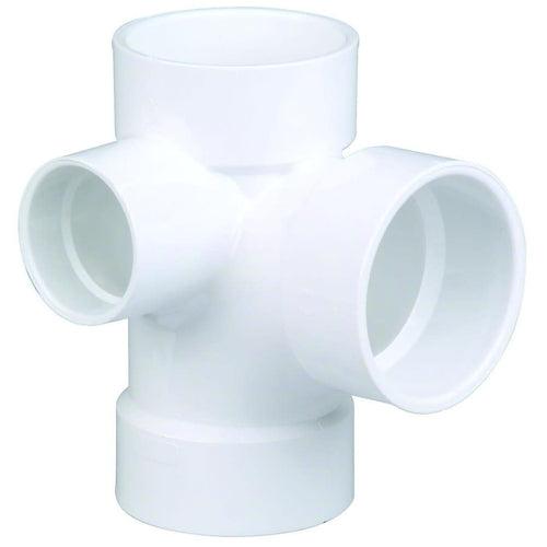 90 deg Sanitary Tee With 90 deg Left Inlet Hub, 3 x 2 in, Hub, DWV, PVC - i9cbirbf1jftrfd37crz_x500.jpg