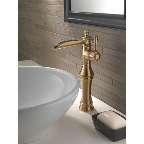 Cassidy Single Hole Waterfall Bathroom Vessel Faucet - Includes Lifetime Warranty - Less Drain Assembly - ic1syey73xmsjljix4v5_x500.jpg