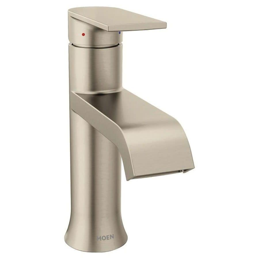 Genta™ Single Hole or Centerset Lavatory Faucet, ADA, 1 Handle, 1 or 3-Hole, 1.2 gpm, Brushed Nickel - ieteo6eykqb4dxwu6xt8_800x500@2x.jpg