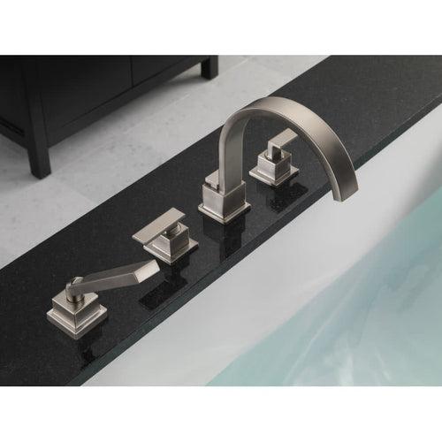 Vero Deck Mounted Roman Tub Filler Trim with Hand Shower - ifws0ddolqwpqkmckinu_x500.jpg