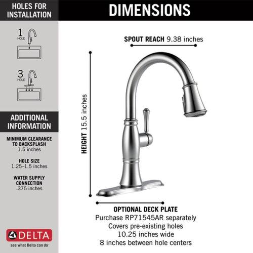 Cassidy Pull-Down Kitchen Faucet with Magnetic Docking Spray Head and ShieldSpray - Includes Lifetime Warranty - iiimzvhjebtykisryha5_x500.jpg