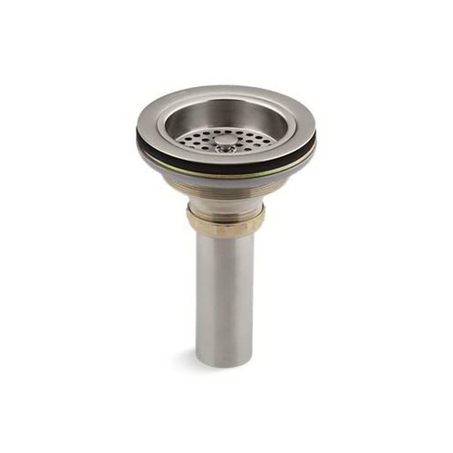 Manual Sink Strainer With Tailpiece, Duostrainer® Solid Brass, Vibrant Stainless Steel - iktddeongux5skoluvx7_800x500@2x.jpg