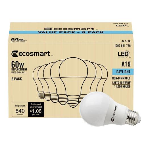 60-Watt Equivalent A19 Non-Dimmable LED Light Bulb Daylight 5000 (8-Pack) - im16s9glcwcxiexrgylo_x500.jpg