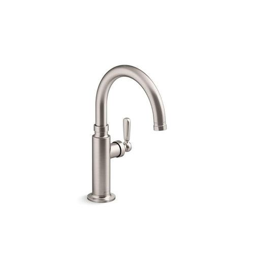 Edalyn™ by Studio McGee Bar Faucet, Deck Mount, 1 Lever Handle, 1-Hole, Vibrant Stainless - imlq4tuha0e2ldfutfpw_x500.jpg