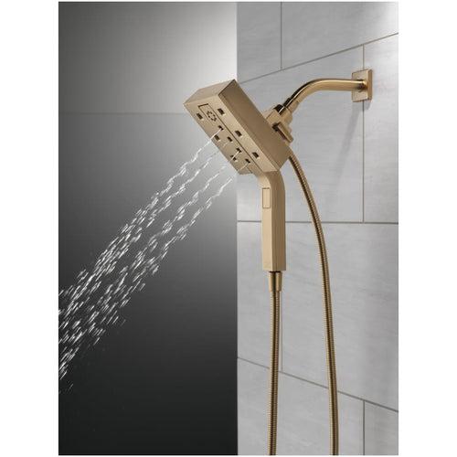 Universal Showering Rectangular 2.5 GPM Multi Function 2-in-1 In2ition Shower Head and Hand Shower with H2Okinetic and MagnaTite Technology - inxjtkxnez6v47g1zgvz_x500.jpg