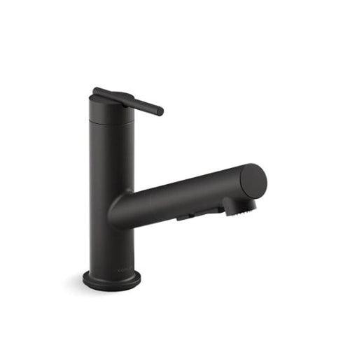 Crue™ Kitchen Faucet, Deck Mount, ADA, 1 Lever Handle, 1 or 3-Hole, Matte Black - it5xfeseqwujje2nxok1_x500.jpg