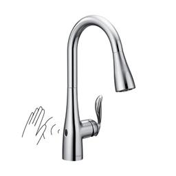 Arbor Pull-Down High Arc Kitchen Faucet with MotionSenseâ¢, Power Cleanâ¢, and Reflexâ¢ Technology - Includes Escutcheon Plate - itor4zblrnhocsm5rvd3_x500.jpg