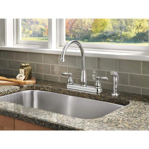 Foundations 2-Handle Standard Kitchen Faucet with Side Sprayer in Chrome - ivf5vbvzwwomtywxpl9v_x500.jpg