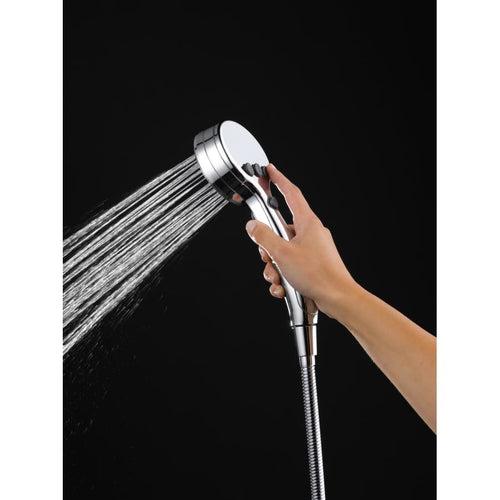 Universal Showering Components 2.5 GPM Multi Function Hand Shower Package - Includes Hose and Wall Supply - iwq9xz1t188ru3wsrmee_x500.jpg