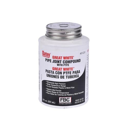 8 oz Great White® Pipe Joint Compound with PTFE - izbt96akbk8uoeikyvkw_x500.jpg