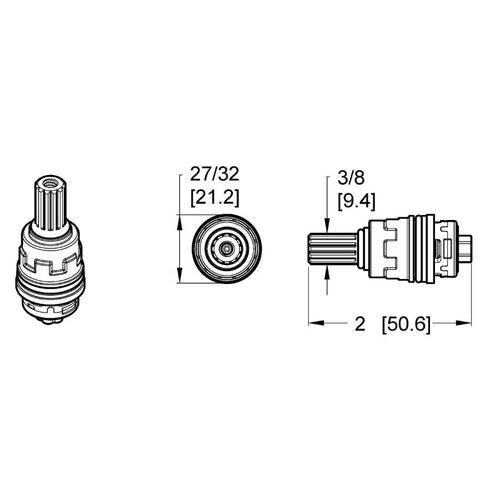 Cold Cartridge, For Use With Pasadena™ 49 Series Widespread Lavatory Faucet - j1fawiixcrcuuf6saf7d_x500.jpg