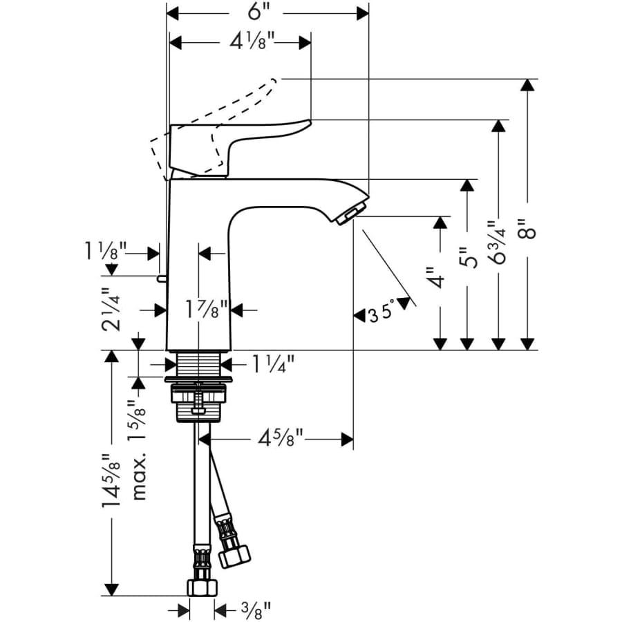 Metris 1.2 GPM Single Hole Bathroom Faucet with EcoRight, Quick Clean, and ComfortZone Technologies - Drain Assembly Included - j8o6laqhjt3xfyju4lc0_800x500@2x.jpg