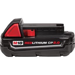 M18™ REDLITHIUM™ Compact Rechargeable Cordless Battery Pack, 2 Ah Lithium-Ion Battery, 18 VDC Charge, For M18™ Cordless Power Tool - jaguacdm0jomsocevibk_800x500@2x.jpg