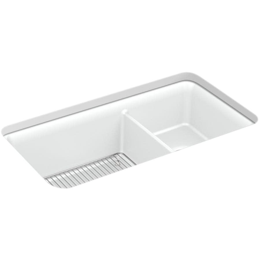 Cairn Slim Divide 33-1/2" Undermount Double Bowl Neoroc Granite Composite Kitchen Sink with Large Bowl Sink Rack - jatmjkw7tgvbmr4oonnb_800x500@2x.jpg