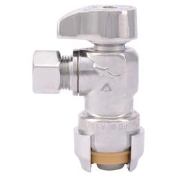 SharkBite 1/2 in. Push-to-Connect x 3/8 in. O.D. Compression Chrome-Plated Brass Quarter-Turn Angle Stop Valve - jbjdeze25t3vk7eysela_x500.jpg