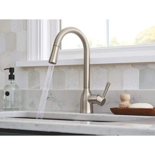 Adler Single-Handle Pull-Down Sprayer Kitchen Faucet with Power Clean and Reflex in Spot Resist Stainless - jc1lvnzzkuztdhocctqe_x500.jpg