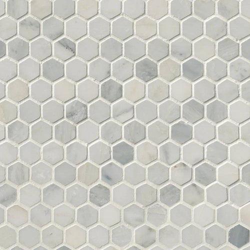 Arabescato Carrara 1" Hexagon Mosaic Tile - jciyxxspt6x2psgq9wjq_x500.jpg