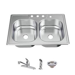 33 in. Drop-In 50/50 Double Bowl 20 Gauge Stainless Steel Kitchen Sink with Faucet - jcskefmmrhvjcebvhwvs_800x500@2x.jpg