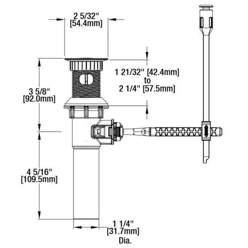 Glacier Bay Constructor 4 in. Centerset 2-Handle Low-Arc Bathroom Faucet in Brushed Nickel - jfdigsfhwtwqh8suranj_x500.jpg