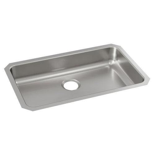 Lustertone™ Classic Single Bowl Kitchen Sink, Under Mount, ADA, 30-1/2 x 18-1/2 in, 5-3/8 in Bowl Depth, 18 ga Lustrous Satin Steel, Stainless - jgpyrtxckgfrxwrdcqbk_x500.jpg