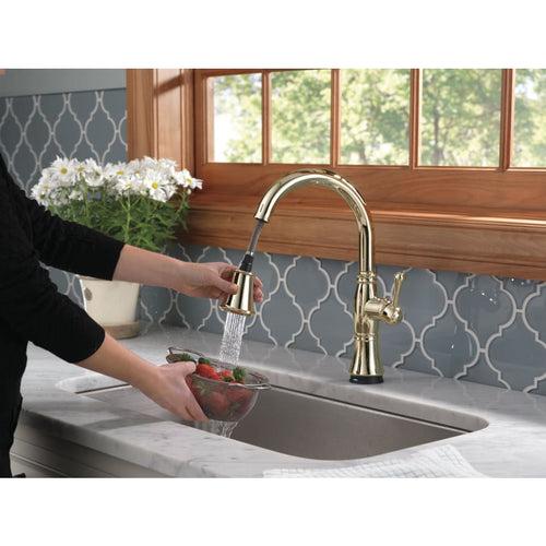 Cassidy Pull-Down Kitchen Faucet with On/Off Touch Activation and Magnetic Docking Spray Head and ShieldSpray - Includes Lifetime Warranty - ji9pjplfpro05u4o7c09_x500.jpg