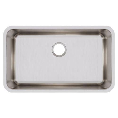 Lustertone™ Classic Single Bowl Kitchen Sink, Under Mount, 30-1/2 x 18-1/2 in, 10 in Bowl Depth, 18 ga Lustrous Satin Steel, Stainless - jjspvt03pyi7xfqy96an_x500.jpg